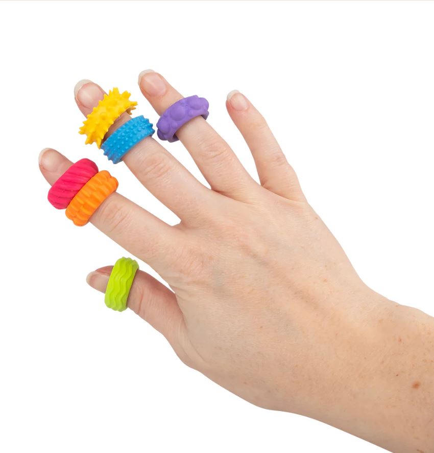Les bagues sensorielles en silicone