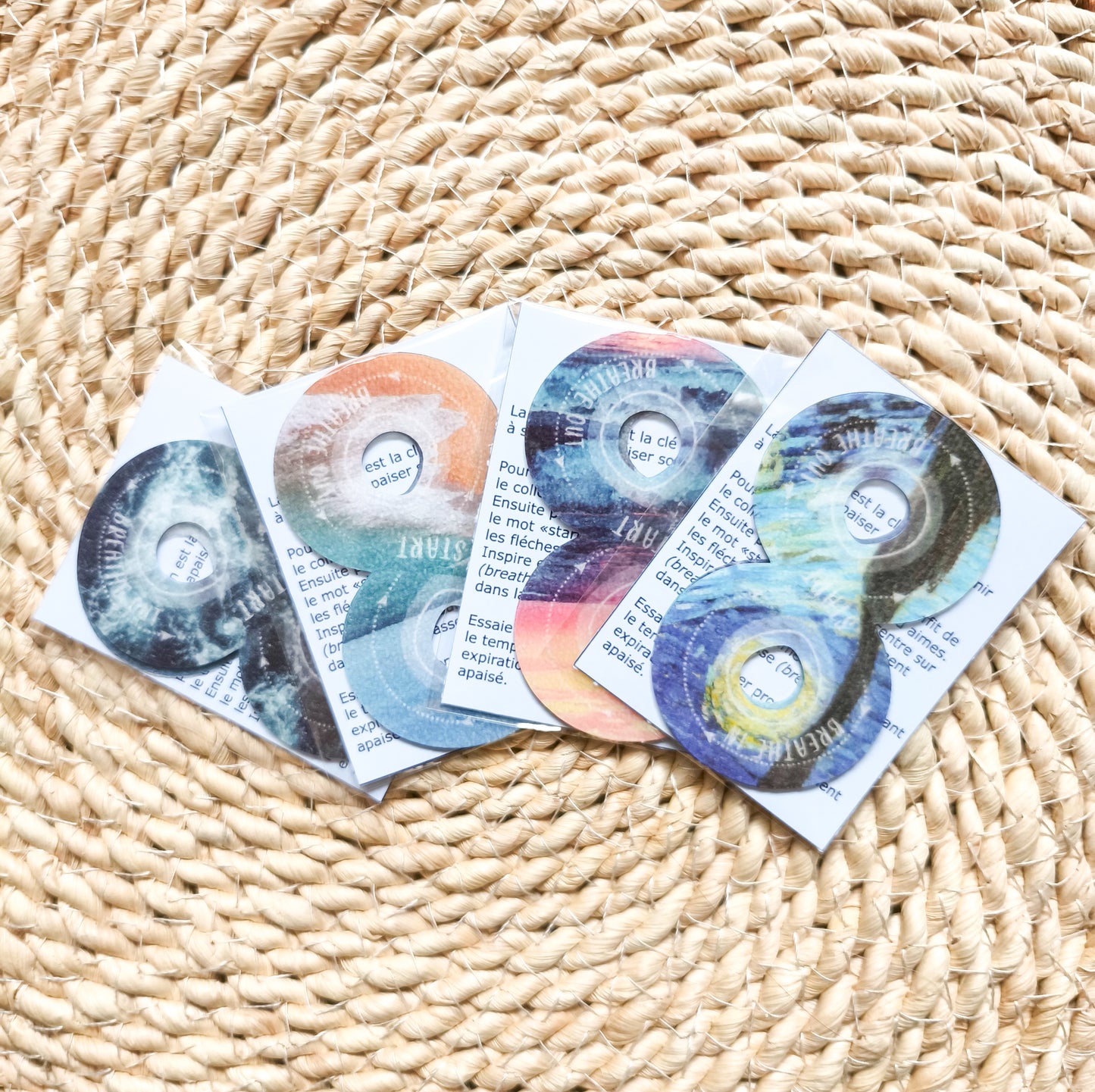 Autocollants d'aide à la respiration (lot de 2)