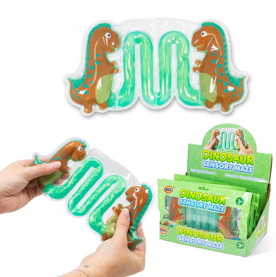 Labyrinthe sensoriel dinosaures