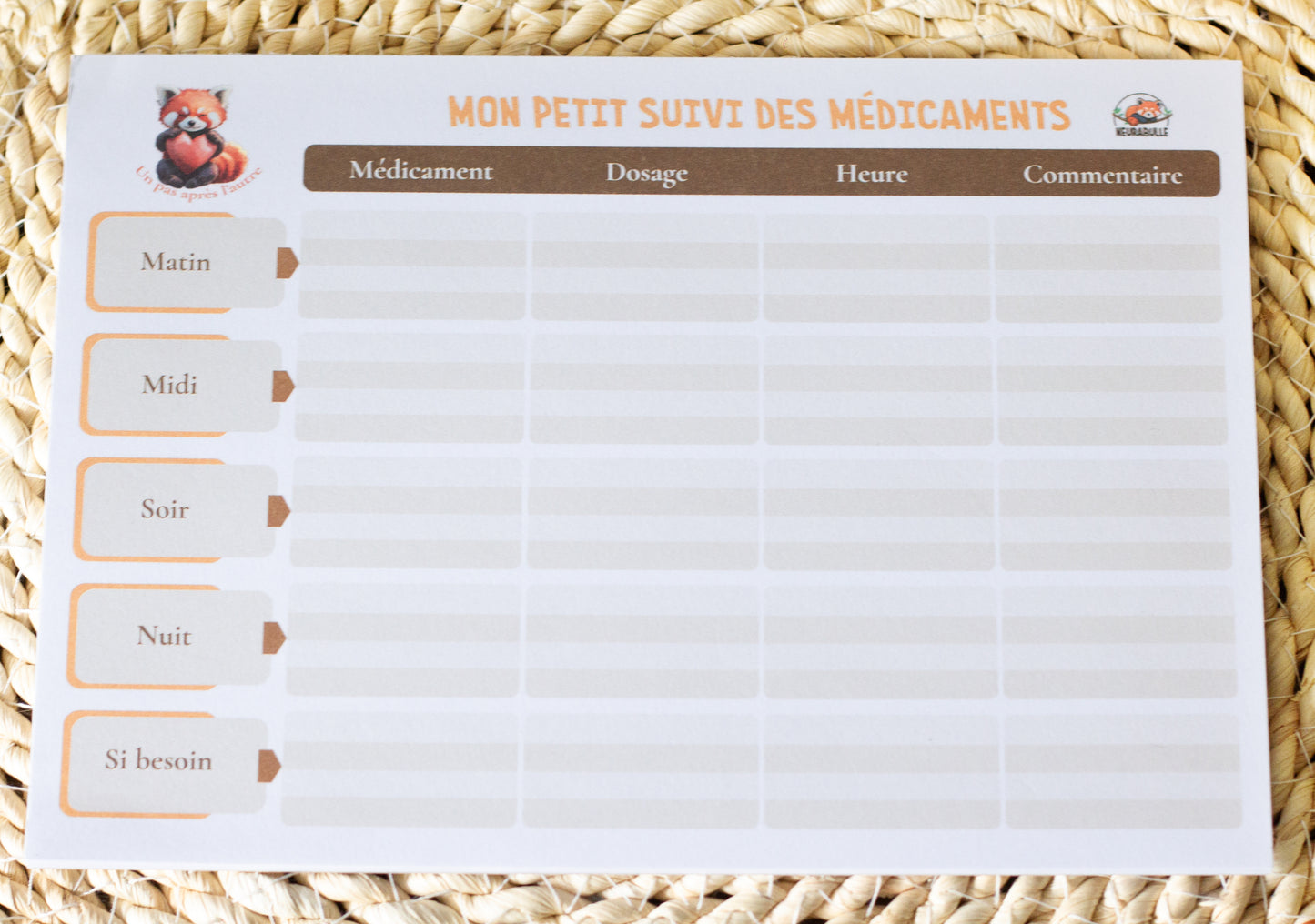 Mon petit suivi de traitement