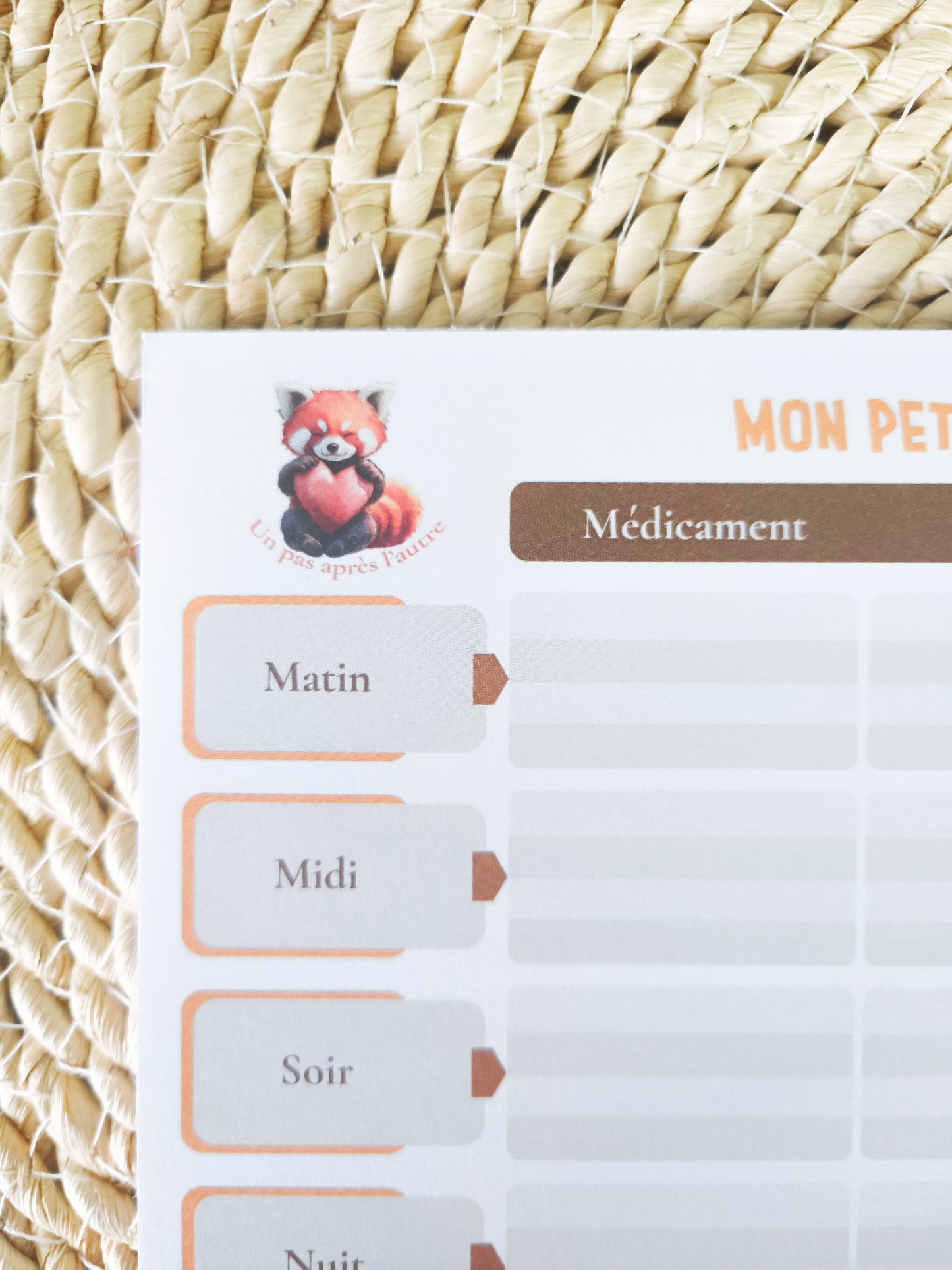 Mon petit suivi de traitement