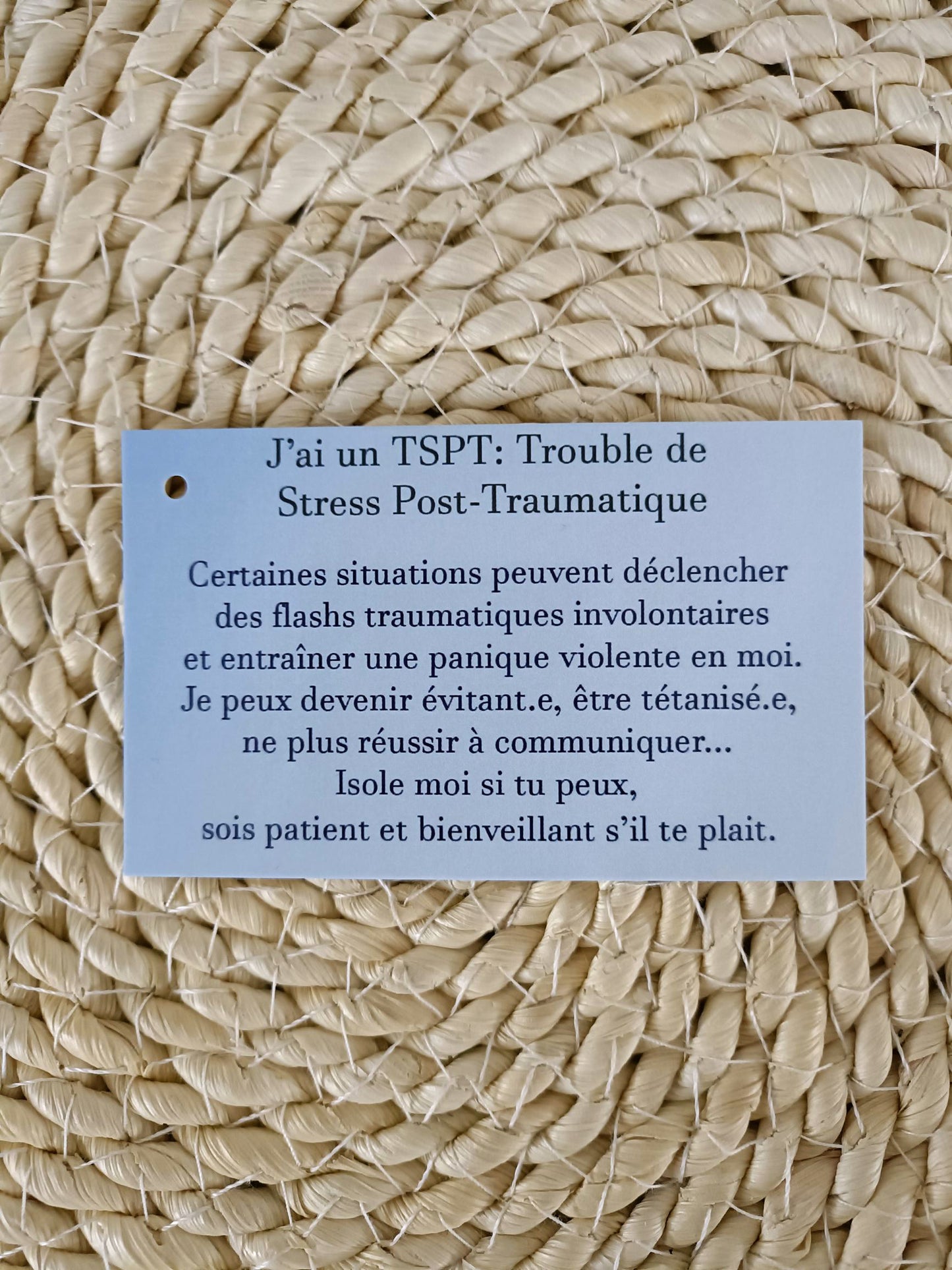 Carte spécifique: TSPT