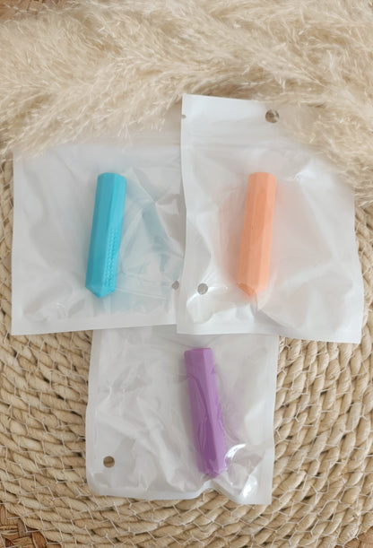 Capuchons de stylo à mâcher lot de 3