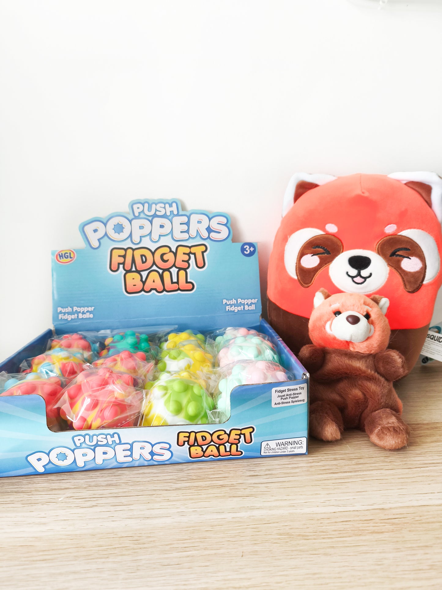 Balles Sensorielles Pop-It en Silicone