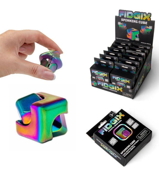 Fidgix: Spinning cube