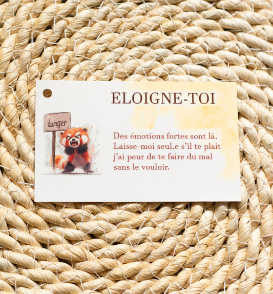 Carte d'alerte: Éloigne-toi !!!