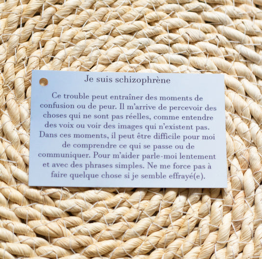 Carte spécifique: Schizophrénie