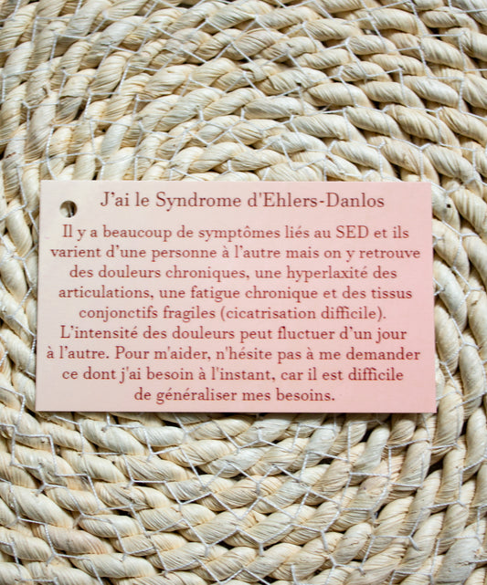 Carte spécifique: Syndrome d'Ehlers Danlos