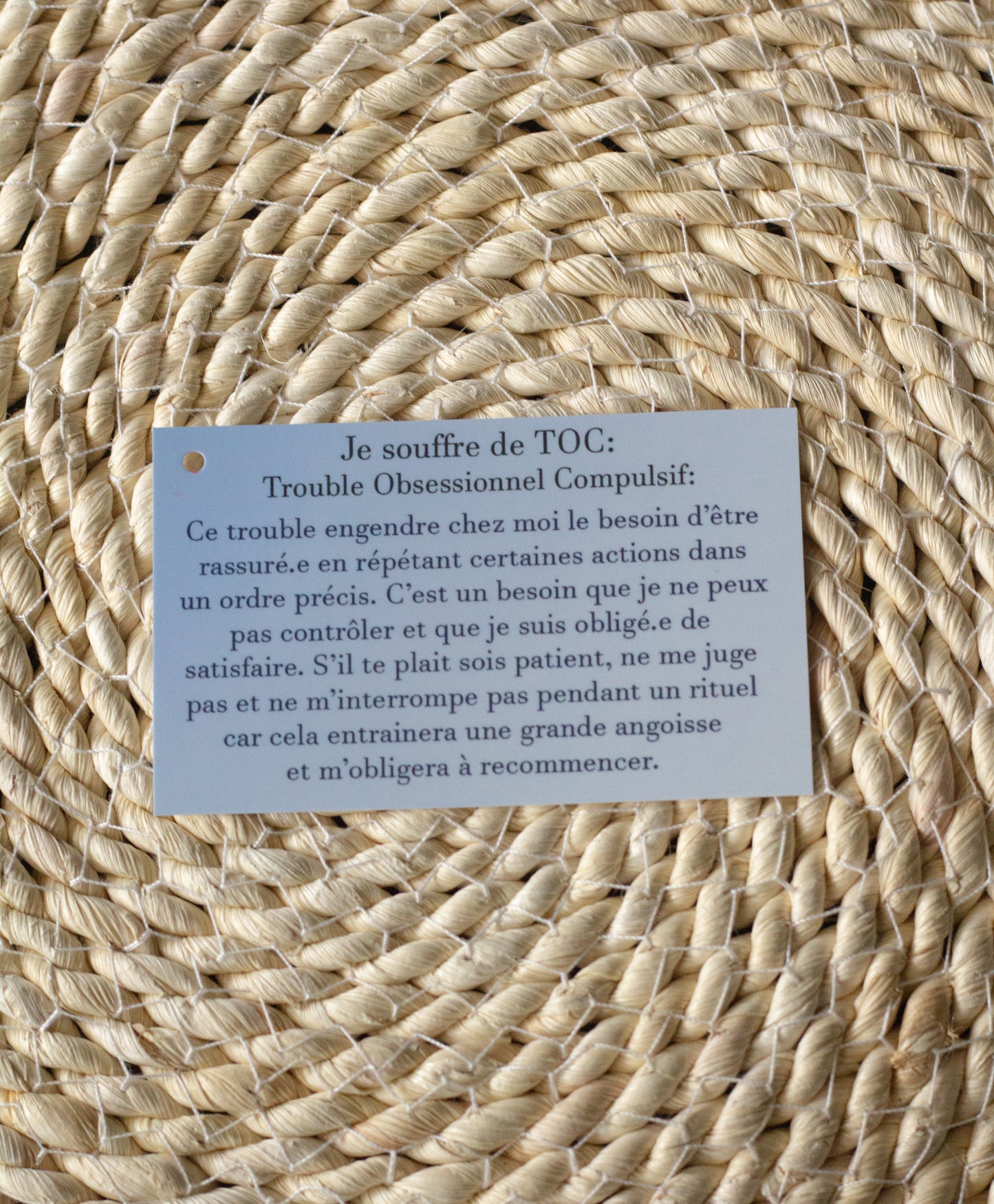 Carte spécifique: TOC