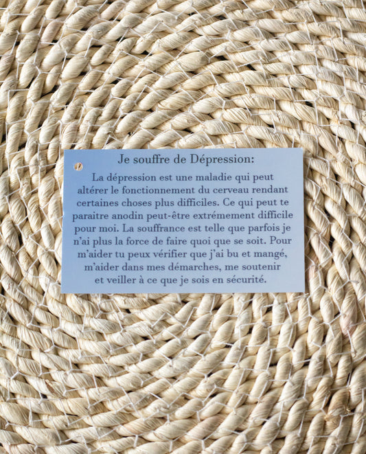 Carte spécifique: dépression