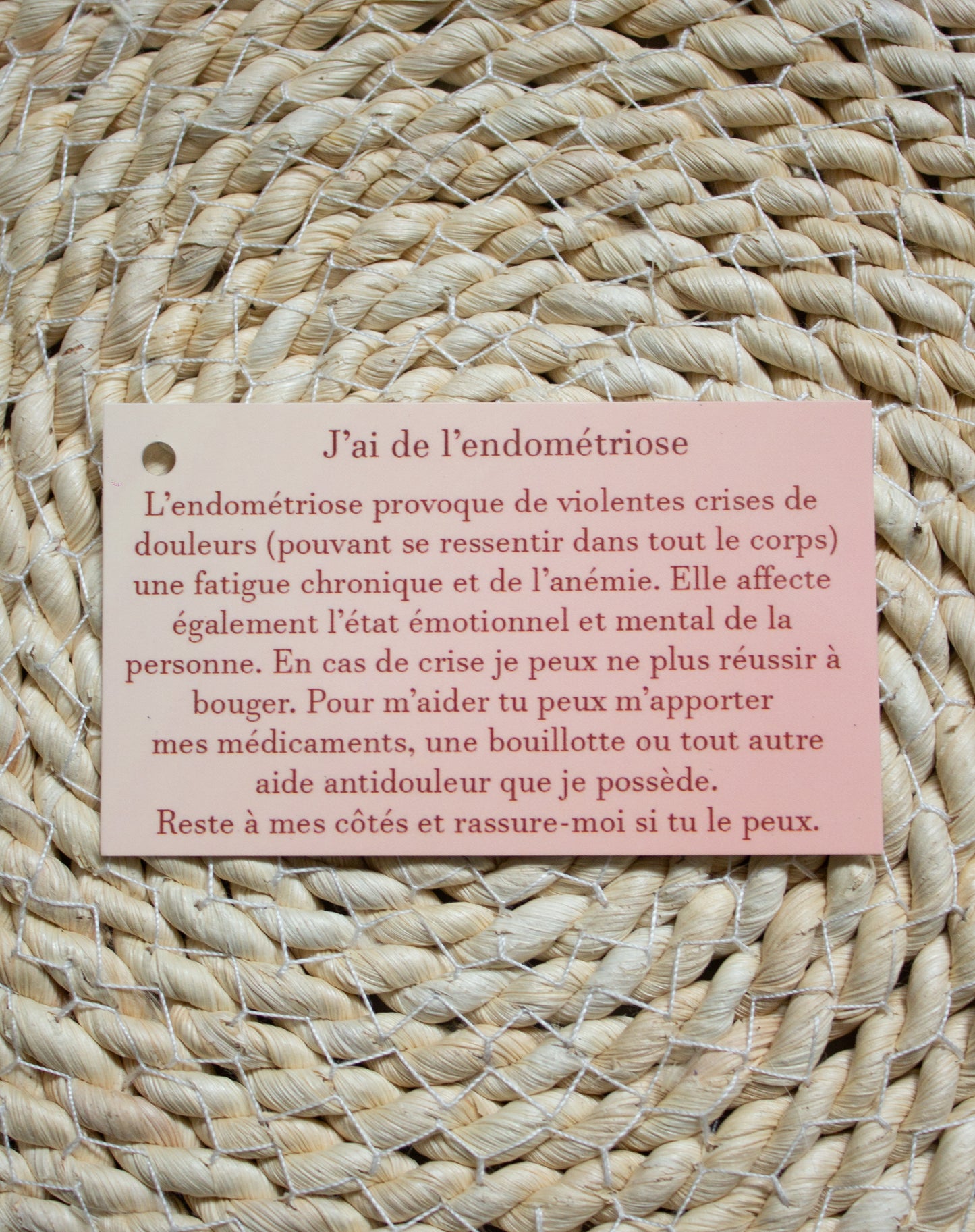 Carte spécifique : Endométriose